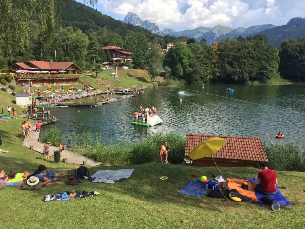 Le 67,ski et randonnée,lave linge,sèche linge,parking Bernex Exterior foto
